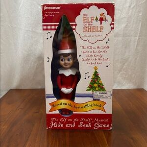 Elf on the shelf singing toy